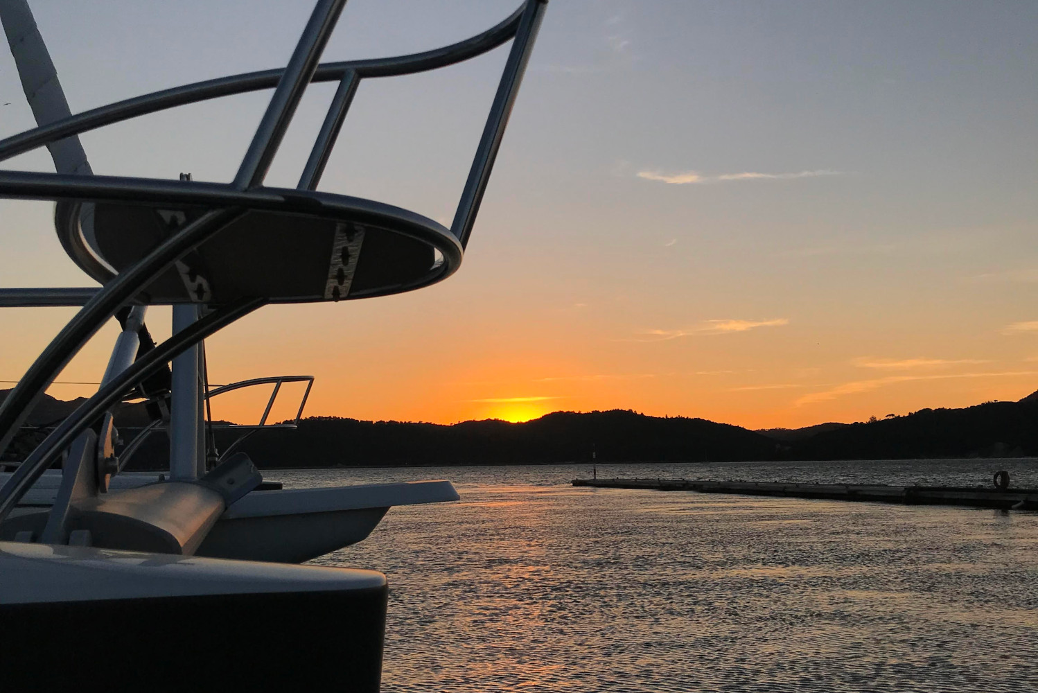 Sunset in Comporta by Boat