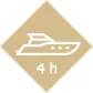 UNIQUE YACHT HALF DAY | 4 Hours